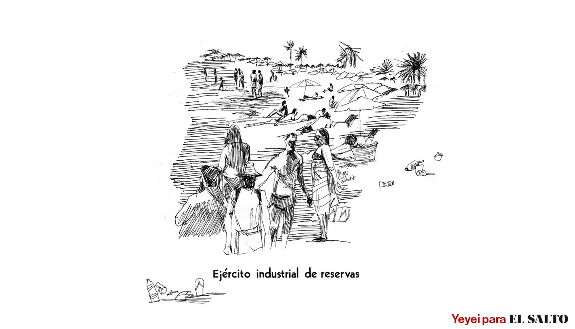 Ejército industrial de reservas, por Yeyei Gómez